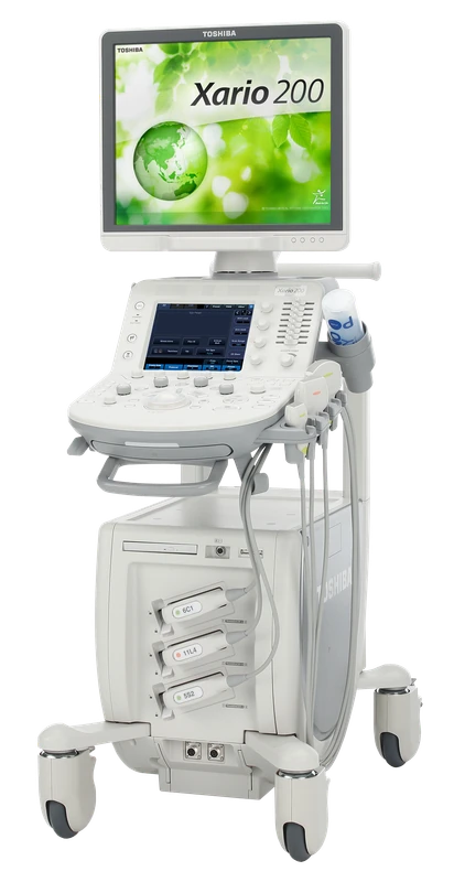 TOSHIBA Xario 200 (TUS-X200) ultrasound machine