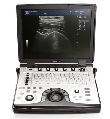 GE Logiq E ultrasound machine