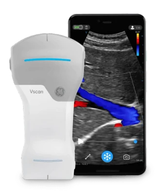 GE VScan AIR ultrasound machine