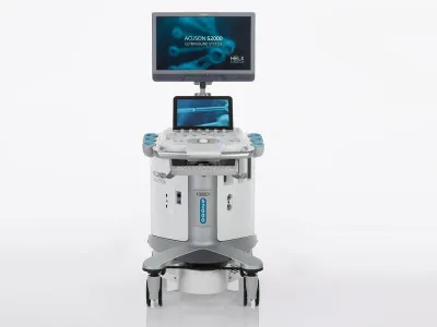 SIEMENS ACUSON S2000 HELX Evolution ultrasound machine